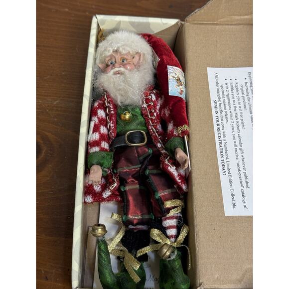 Mark Roberts Christmas Card Fairy Small 51-62420 Limited Edition 436 of 5000 Box - Picture 13 of 13